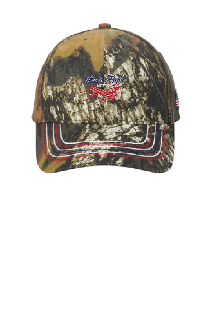 Port Authority Americana Contrast Stitch Camouflage Cap