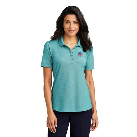 Port Authority® Ladies Fine Pique Blend Polo