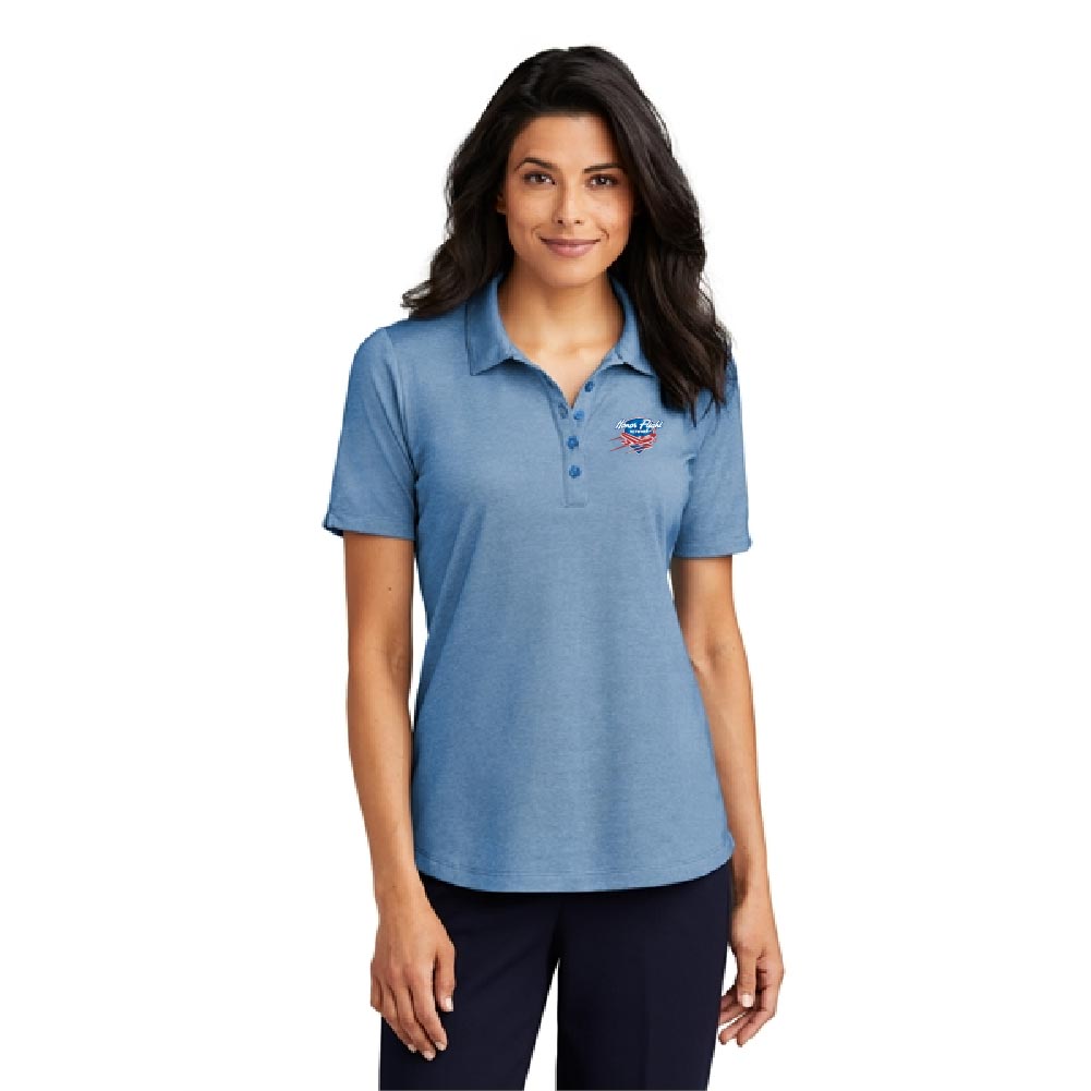 Port Authority® Ladies Fine Pique Blend Polo